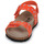 Sapatos Rapaz Sandálias Walk & Flympagnie PISTAMI Estampado / Yeux / Laranja