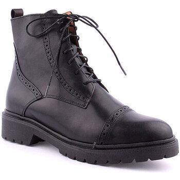 Sapatos Mulher Botins Wilano L Ankle boots CASUAL Preto
