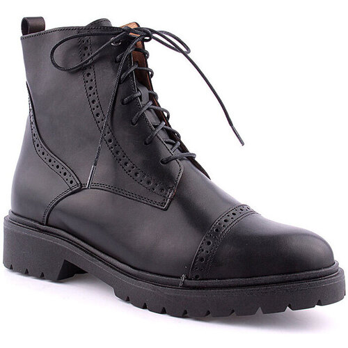 Sapatos Mulher Botins Wilano L Ankle Sneake boots CASUAL Preto
