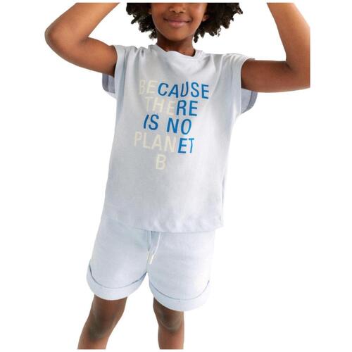 Textil Rapariga T-Shirt mangas curtas Ecoalf  Azul