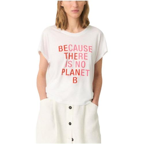 Textil Mulher T-Shirt mangas curtas Ecoalf  Branco