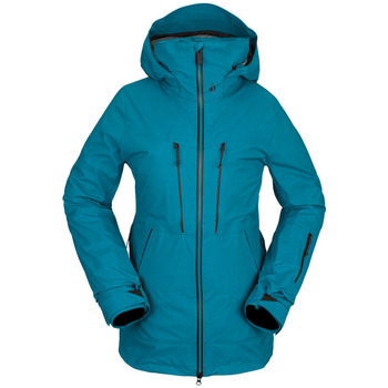 Textil Mulher Jaquetas Volcom Vs 3l Stretch Gore Jacket Glacier Blue Azul