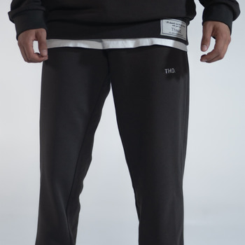GUESS FACTORY Eco Andrew Logo Joggers - Black