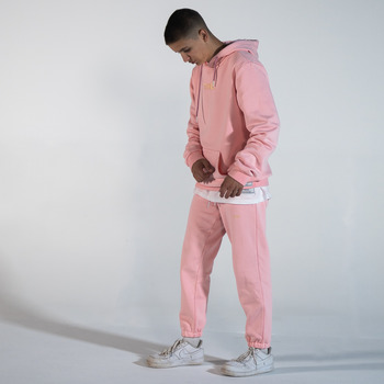 Textil contrast fitted T-shirt THEAD. AMSTERDAM JOGGERS Rosa