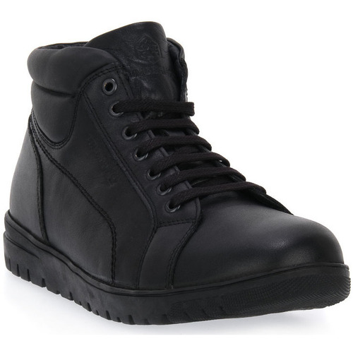 Sapatos Homem Botas Lumberjack CB001 BLACK LOW BOOT pair ALFRED Preto
