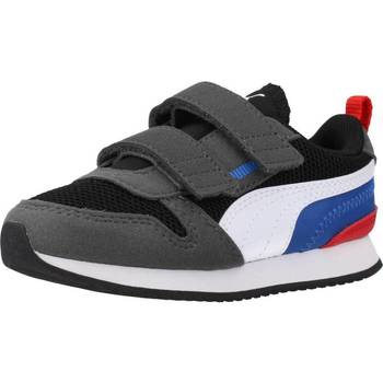 Sapatos Rapaz Sapatilhas BLACK-WHISPER Puma R78 V INF Preto