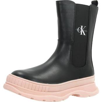 Sapatos Rapariga Botas Sport Calvin Klein Marineblå habitjakke i forfinet uld V3A580271 Preto