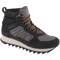 Sapatos Homem Sapatos de caminhada Merrell Alpine Sneaker Mid PLR WP 2 Preto