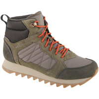 Sapatos Homem Mocassins & Sapato de vela Merrell Alpine Sneaker Mid PLR WP 2 Verde