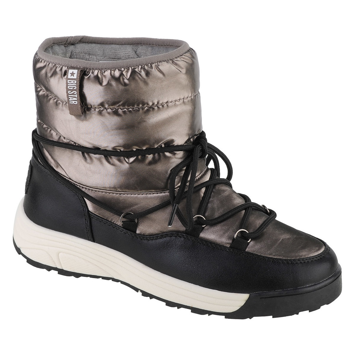 Sapatos Mulher Botas de neve Big Star Snow Boots Cinza