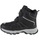 Sapatos Rapaz Trekker Boots SALOMON Huapi Cswp J 412321 10 M0 Flint Winetasting Burnt Coral Trekking K Shoes SNEAKERS Preto