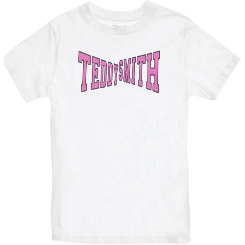 Textil Criança T-Shirt mangas curtas Teddy Smith  Branco