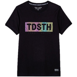 Textil Criança T-Shirt mangas curtas Teddy Smith  Preto