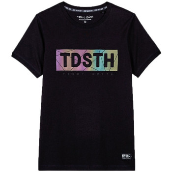 Textil Rapaz T-shirts e Pólos Teddy Smith  Preto