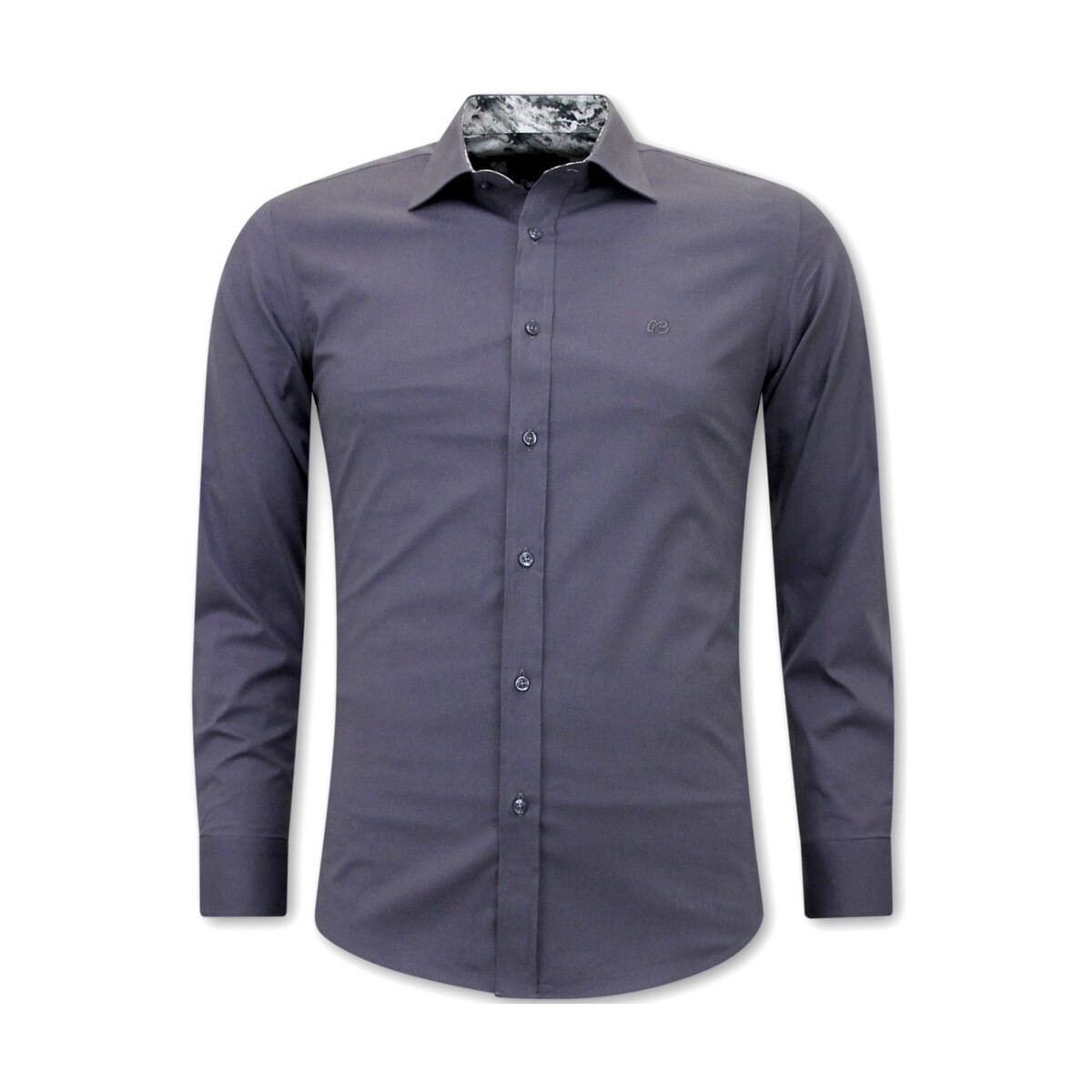 Textil Homem Camisas mangas comprida Gentile Bellini 138533724 Cinza