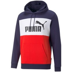 Textil Homem Sweats Puma Essentials Azul marinho, Vermelho