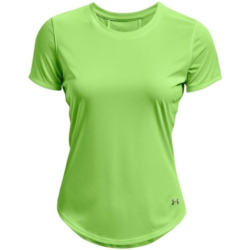 Textil Mulher T-Shirt mangas curtas Under Armour Could Nike or Under Armour Take Over the NBA Uniform Contract in 2017 Verde