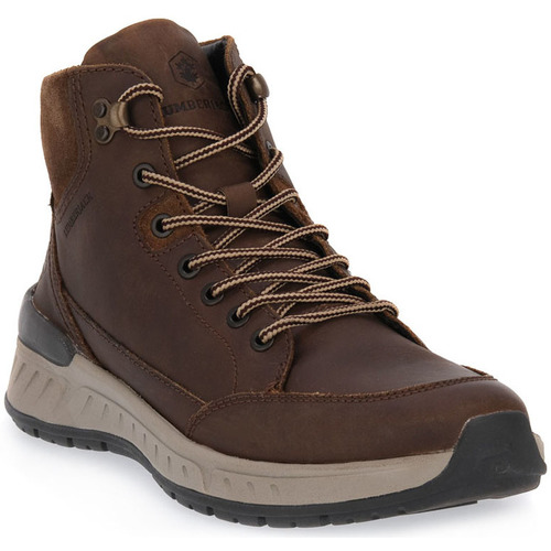 Sapatos Homem Botas Lumberjack CE007 LARK HIGH CUT Castanho