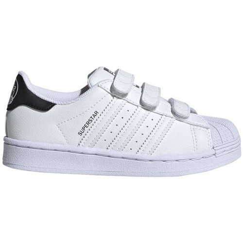 Sapatos Criança Sapatilhas adidas Originals Superstar Cf C Branco
