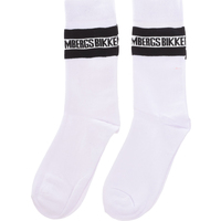 Acessórios Homem Meias Bikkembergs BK022-WHITE-BLACK Multicolor