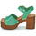 Sapatos Mulher Sandálias Fericelli New 3 Verde