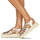 Sapatos Mulher Sandálias Fericelli New 7 Ouro / Bege