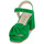Sapatos Mulher Sandálias Fericelli New 10 Verde