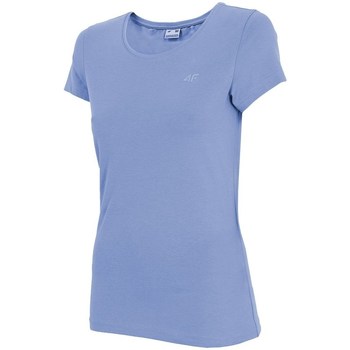 Textil Mulher T-Shirt mangas curtas 4F TSD350 Azul