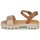 Sapatos Rapariga Sandálias Citrouille et Compagnie NASAKO Camel / Dourado
