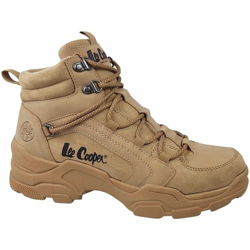 Sapatos Mulher Sapatilhas de cano-alto Lee Cooper Outdoor Castanho