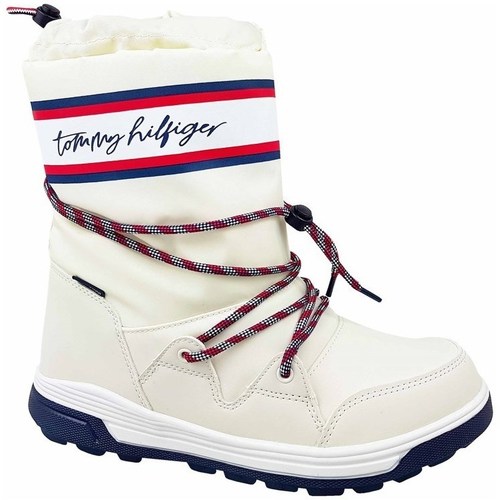 Sapatos Criança Botas de neve Tommy Hilfiger T3A6324361485100 Branco