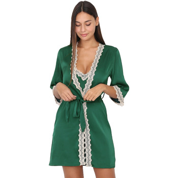 Textil Mulher Pijamas / Camisas de dormir La Modeuse 61994_P141738 Verde