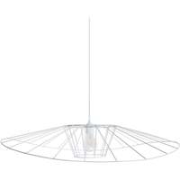 Casa Candeeiros de teto Tosel Suspensão redondo metal branco Branco