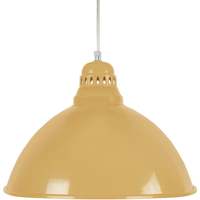Casa Candeeiros de teto Tosel Suspensão redondo metal amarelo Amarelo