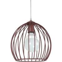 Casa Candeeiros de teto Tosel Suspensão redondo metal castanho Castanho