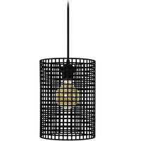 Casa Candeeiros de teto Tosel Suspensão redondo metal preto Preto
