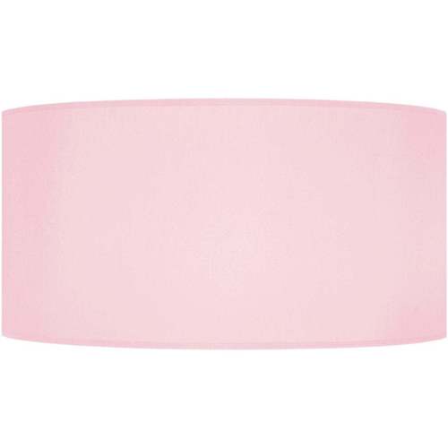 Casa Uma moda responsável Tosel Abajur redondo tecido rosa Rosa