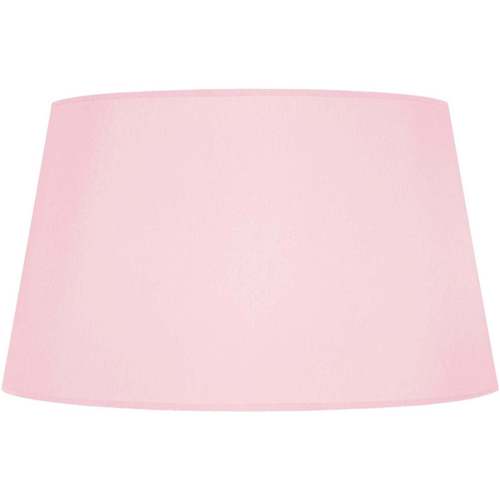 Casa Uma moda responsável Tosel Abajur redondo tecido rosa Rosa