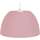 Casa Candeeiros de teto Tosel Suspensão redondo plástico rosa pastel Rosa