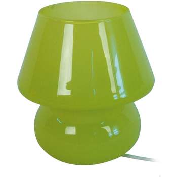 Casa Candeeiros de mesa Tosel Candeeiro mesa de cabeceira redondo vidro verde Verde