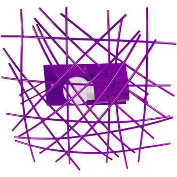 Casa Candeeiros de teto Tosel Plafon rectangular metal violeta Violeta