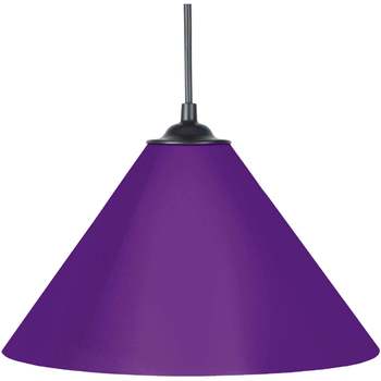 Casa Diam 90 cm Tosel Suspensão redondo metal violeta Violeta