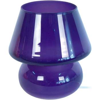 Casa Candeeiros de mesa Tosel Candeeiro mesa de cabeceira redondo vidro violeta Violeta