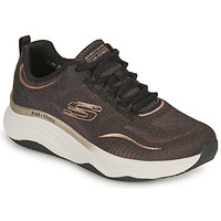 Sapatos Mulher Sapatilhas Skechers tan RELAXED FIT: D'LUX FITNESS - PURE GLAM Preto