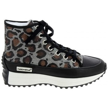 Sapatos Mulher Sapatilhas Rosemetal Frebuans Leopard Multicolor