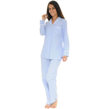 Textil Mulher Pijamas / Camisas de dormir Le Pyjama Français STEPHANOISE Azul