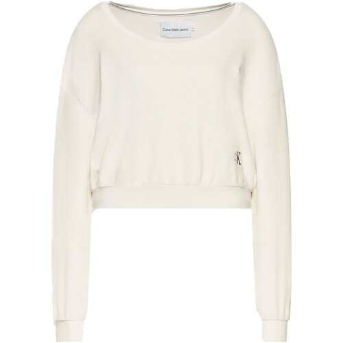 Textil Mulher Sweats Calvin Klein Jeans J20J217743 Branco