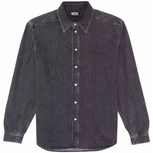 Textil Homem Camisas mangas comprida Diesel A03534 D-SIMPLY-0CGAC Preto