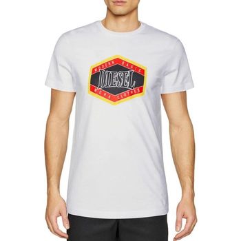 Textil Homem T-shirts e Pólos Diesel A06497 0GRAI T-DIEGOR-100 Branco