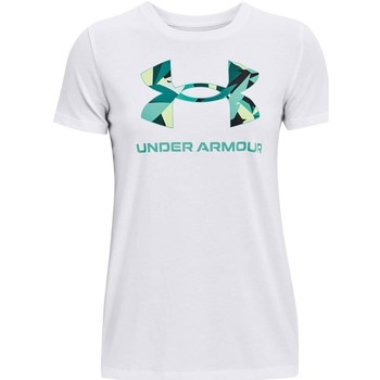 Textil Mulher T-Shirt mangas curtas Under Armour Live Sportstyle Graphic SS Branco